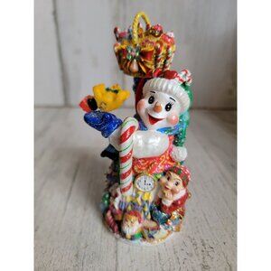 Radko AS IS Frosty gifts galore vintage‎ xmas figure Snowman toys